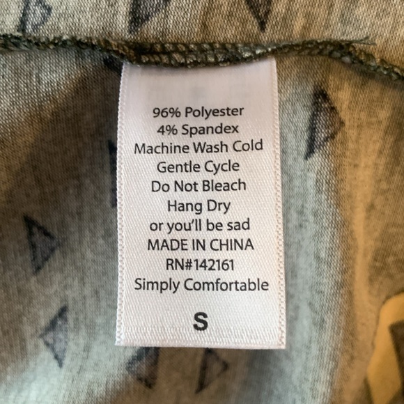 LuLaRoe Dress - Size Small - Army Green - Never Worn - New With Tag - Picture 6 of 8